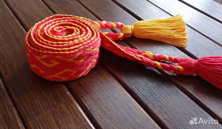 Тканный пояс 