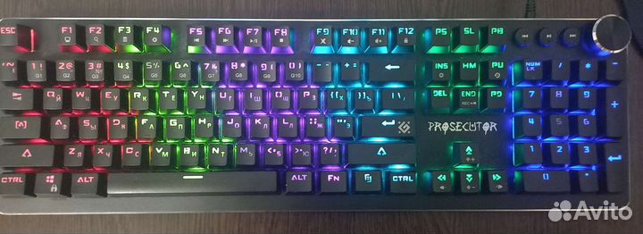 Игровая клавиатура Defender Prosecutor GK-370L
