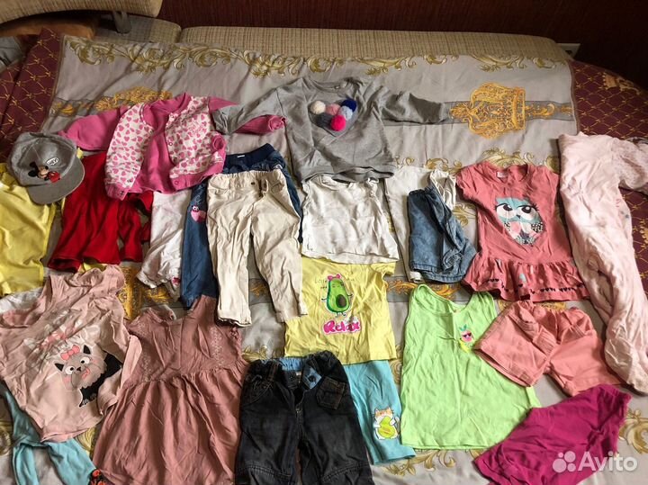 Пакет вещей на девочку 80,86