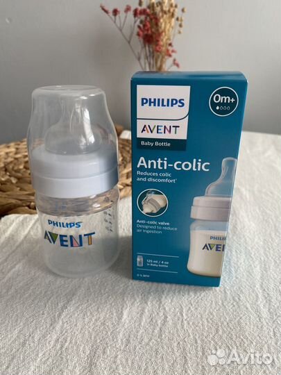 Бутылочка Philips Avent Anti-colic SCY100/01