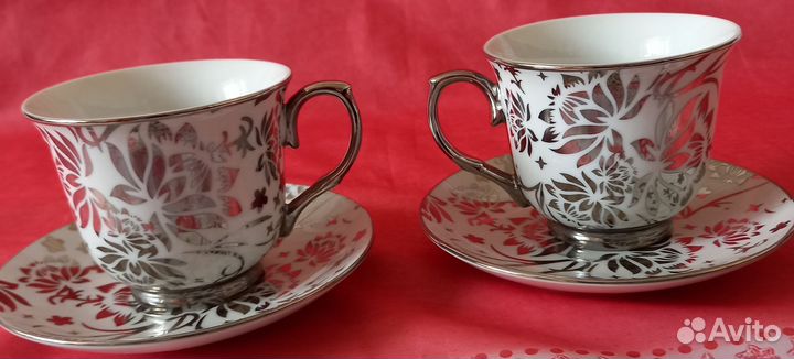 Чашка с блюдцем