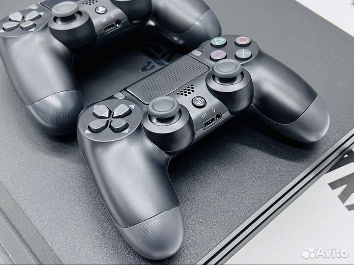 PS4 Рrо + 2 Джойстика + Игры