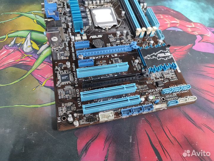 Материнская плата asus P8H77-V LE, LGA 1155, Intel