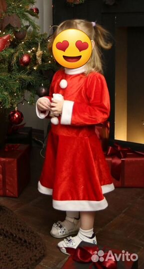 Новогоднее платье для девочки
