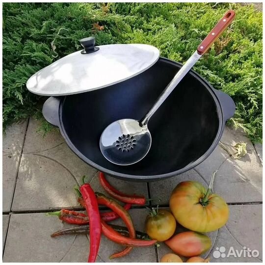 Казан чугунный узбекский 22 литра