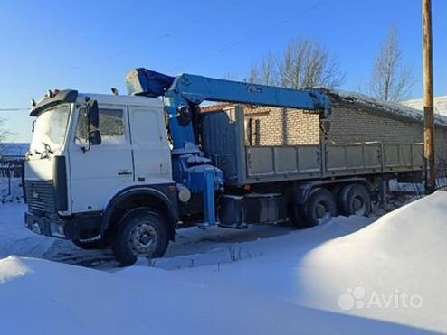 Аренда и услуги манипулятора, стрела 7 т, 20 м, борт 10 т, 7.5 м