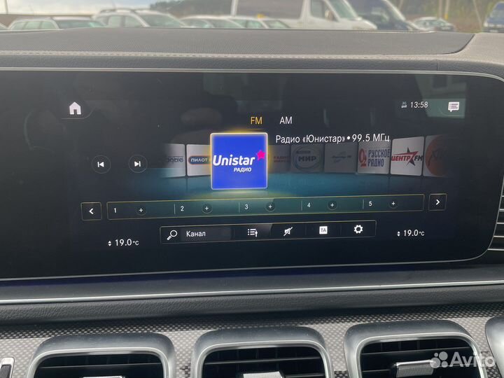 Монитор Mersedes GLE,GLS 167