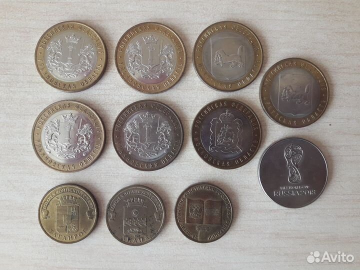 Монеты 5,10,25 юбилейные