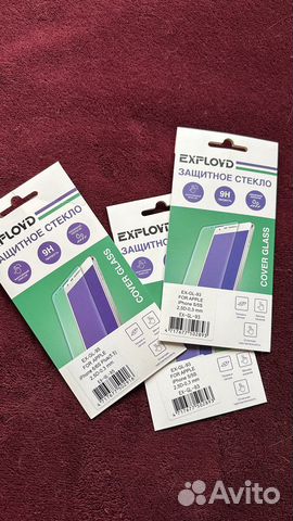 Защитное стекло iPhone 6 и 5s