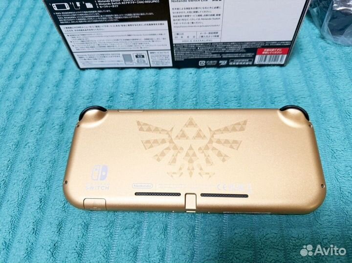 Nintendo switch lite hyrule edition прошитая чип