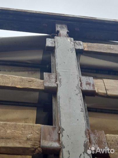 Тент с каркасом на прицеп