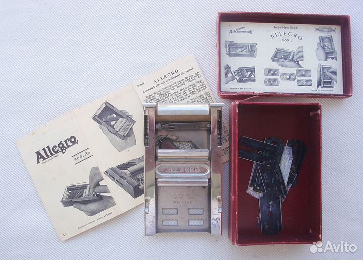 Машинка для заточки лезвий, Швейцария