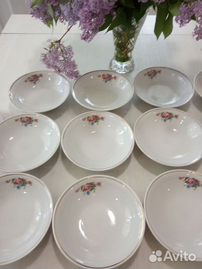 Набор столовой посуды Дулево СССР