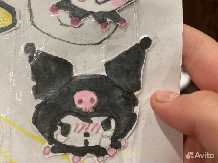 Наклейки 2 куроми 2 банана