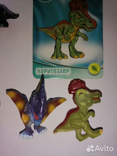 Динозавры Динофроз (dino froz) 6 шт