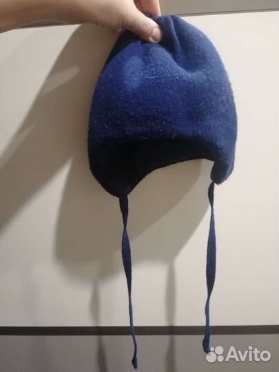 Шапка зимняя для мальчика 46-48