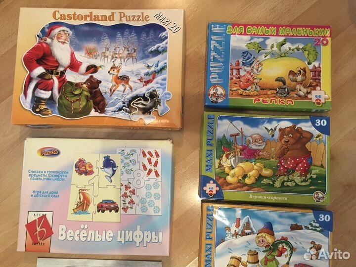 Пазлы для малышей