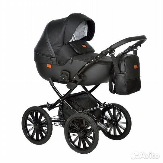 Коляска 2 в 1 Indigo Porto Classic 14