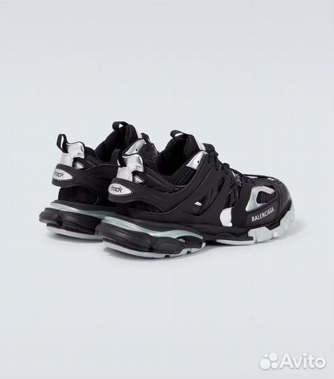 Balenciaga Track Sneaker Black Silver