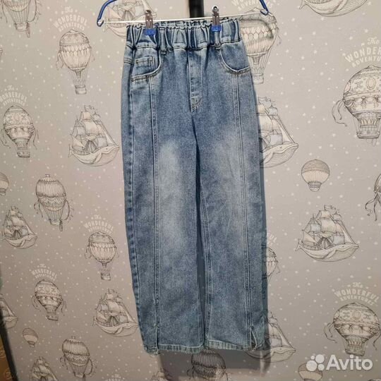 Джинсы широкие