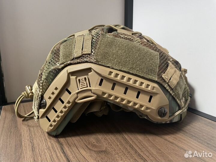 Тактический шлем с отстрелом мультикам