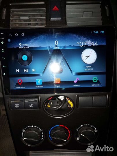 Магнитола 2 din android 9 дюймов на ладу приору
