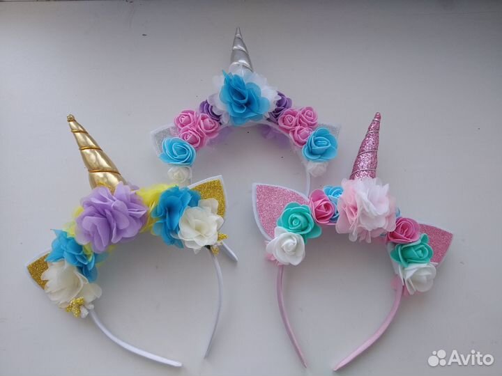 Ободок-единорожка