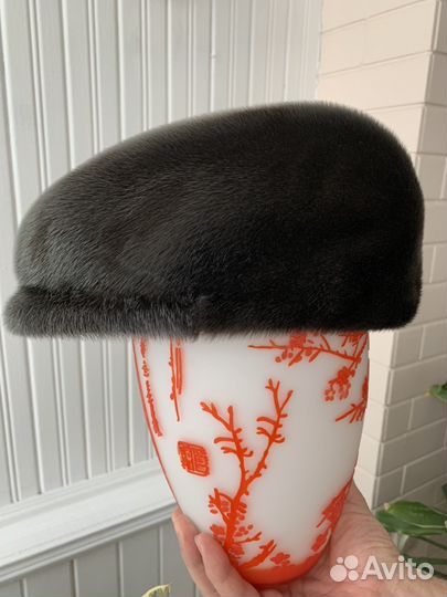Меховая мужская кепка
