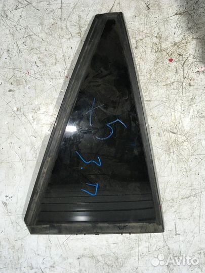 Стекло двери заднее правое (форточка) (BMW X5)