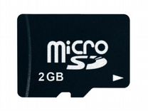 Карта micro SD 2GB