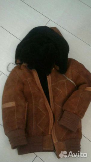 Дубленка натуральная детская 5-6 лет