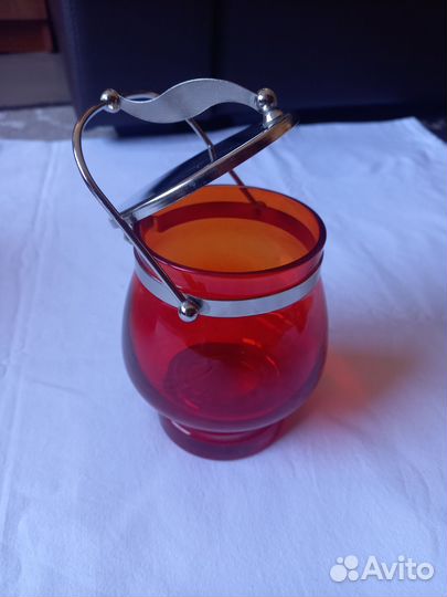 Сахарницы цветное стекло СССР