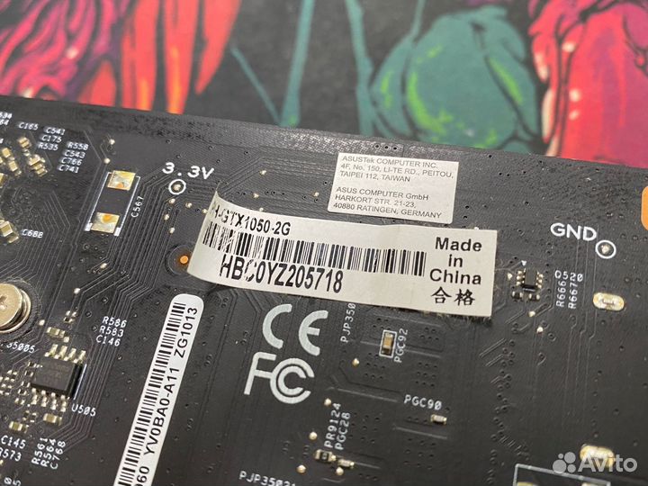 Видеокарта asus Phoenix GeForce GTX 1050 2GB