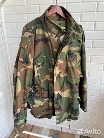 Куртка alpha industries M-65 4XL woodland (Korea)