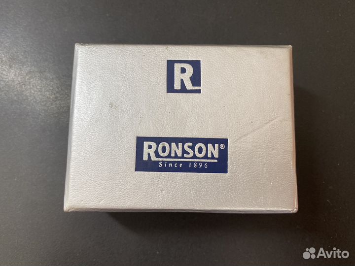 Запонки и зажим для галстука ronson