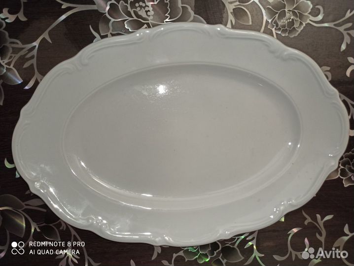 Блюдо новое круглое, овальное Швеция