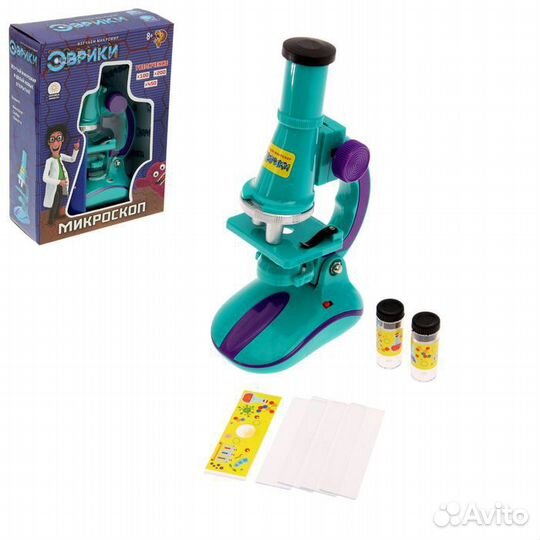 Микроскоп «Эврики» со световыми эффектами и сменны