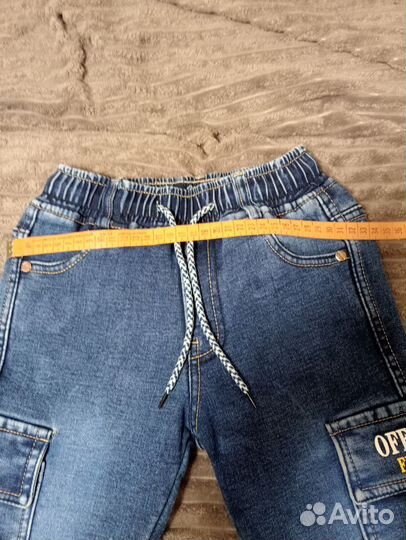 Джинсы утепленные