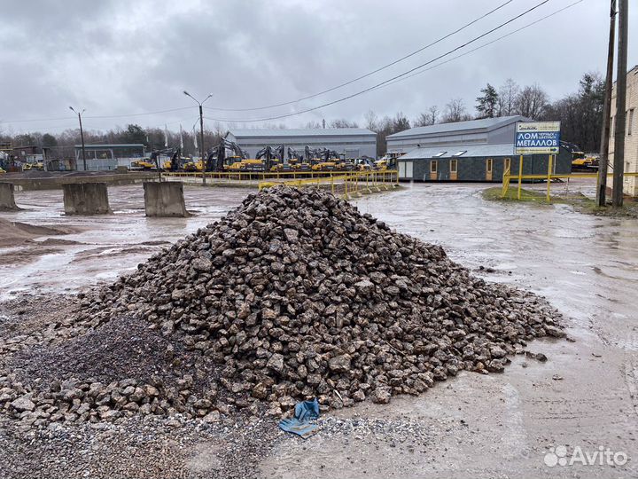 Щебень гранитный