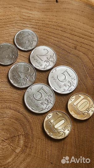 Годовой набор монет 22/23 годов мешковые UNC