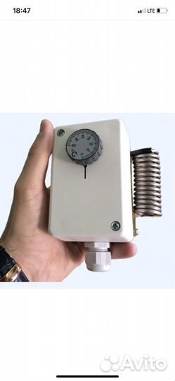 Комнатный з/механический термостат