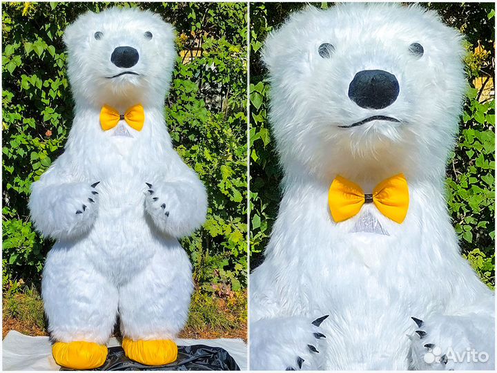 Бахилы для надувного медведя