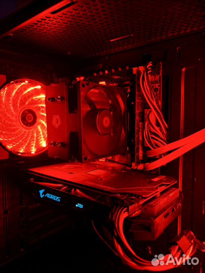 Игровой Компьютер intel core i7, rx570, 32gb, ssd