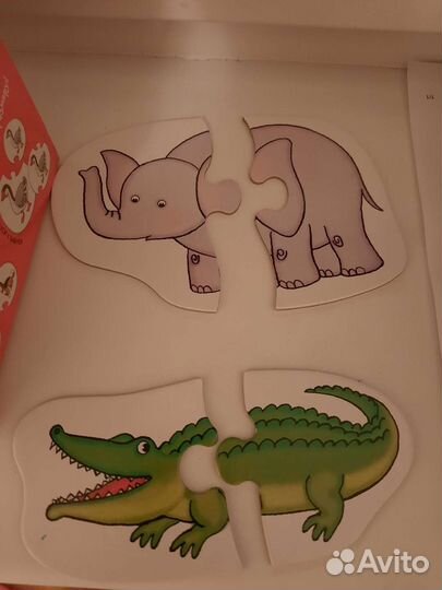 Пазлы airis для малышей животные