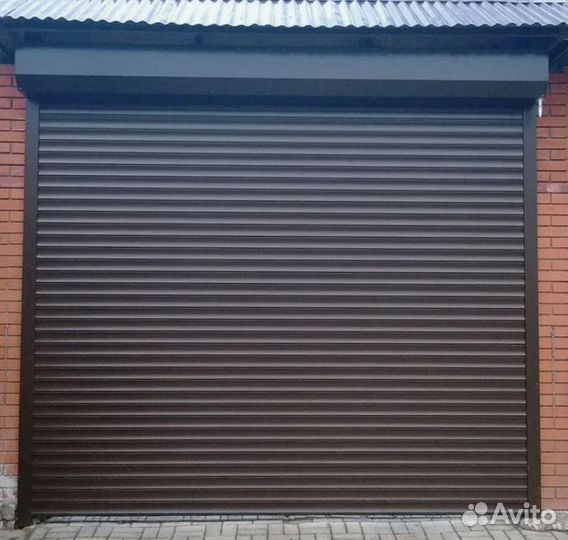 Рулонные ворота скор. 11 см в сек метал корпус