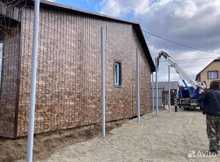 Винтовые сваи под ключ