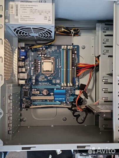 Мат плата gigabyte GA-Z77M-D3H 1155 с Гарантией