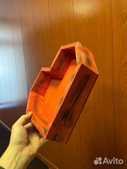 Коробка деревянная подарочная