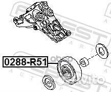 Ролик обводной nissan pathfinder R51M 2005-2013