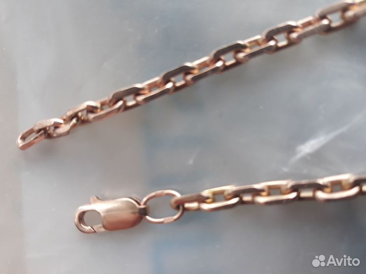 Золотая цепь якорная 585 41,81 гр